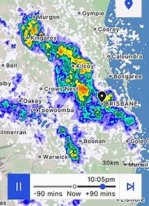 Video thumbnail for 90min BoM radar nowcast