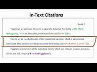 Video thumbnail for MLA Style Overview (8th edition)