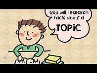 Video thumbnail for Research for Kids: How to Research a Topic in Elementary
