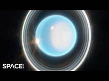 Video thumbnail for Uranus in 4K! James Webb Space Telescope sees the planet, its rings and moons