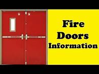 Video thumbnail for Fire Doors Information