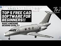 Video thumbnail for 5 Free CAD Software to Create LITERALLY ANYTHING in 2023