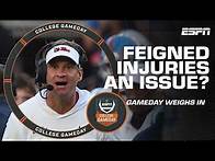 Video thumbnail for FAKE injuries are 100% on the coaches! - Rece Davis on flopping & game integrity | College GameDay