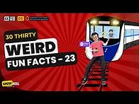 Video thumbnail for 30 Mind-Blowing Weird Fun Facts You Never Knew! | Part 23 | Crazy Facts | Amazing Facts | Show Reel