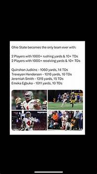 Video thumbnail for Ohio State football team offense one for the record books #ohiouniversityfootball #jeremiahsmith