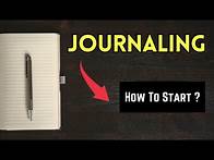 Video thumbnail for Journaling for Beginners : How to Start Journaling