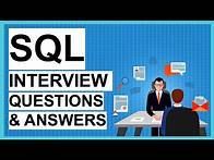Video thumbnail for TOP 23 SQL INTERVIEW QUESTIONS & ANSWERS! (SQL Interview Tips + How to PASS an SQL interview!)