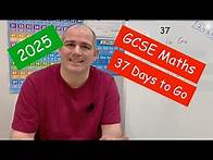 Video thumbnail for GCSE Maths 2025 Revision - 37 Days To Go - Corbettmaths