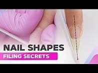 Video thumbnail for How to File Square, Oval, and Almond Nails Shapes | Filing Nails Step by Step