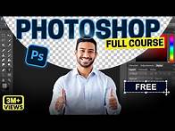 Video thumbnail for Adobe Photoshop Course for Beginners [12 Hours] | Photoshop Tutorial for All Shapes & Tools