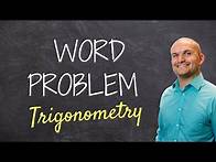 Video thumbnail for Word Problems using trigonometry and bearings