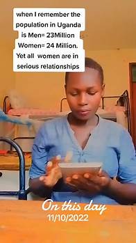 Video thumbnail for Men and Women Population in Uganda: A Historical Perspective | On This Day 11/10/2022