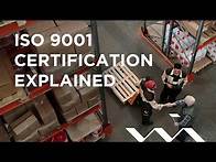 Video thumbnail for ISO 9001 Certification Explained