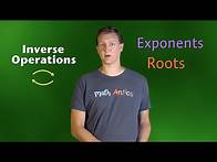 Video thumbnail for Algebra Basics: Exponents In Algebra - Math Antics