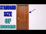 Video thumbnail for What is the standard size of a door in residential Buildings?