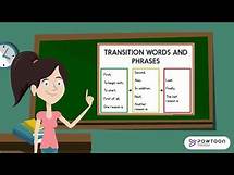 Video thumbnail for Transitional Words & Phrases