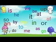 Video thumbnail for Sight Words for kids | Meet the sight words | Two letters sight words |Sight words level1