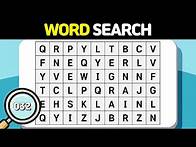 Video thumbnail for Word game for seniors. | Find the Hidden Word | Word Search | Scrambled Word Game | 032