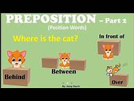 Video thumbnail for Preposition | Prepositions for Kids | English Grammar Video | LESSONS FOR BEGINNERS AND INTERMEDIATE