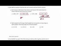 Video thumbnail for Grade 6, Unit 6, Lesson 6 Practice Problems