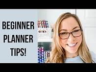Video thumbnail for 10 Tips for Planner Beginners / How to Organize Your Planner to Make it Work for You - & STICK to it