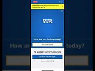 Video thumbnail for A Beginners' Guide to downloading the NHS App on your iPhone