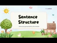 Video thumbnail for Building Sentences: Fun Exercises for Young Learners!