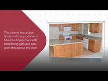 Video thumbnail for Natural Wood Cabinets | Knotty Alder Cabinets