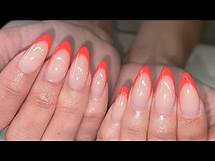 Video thumbnail for Almond French Tips - How To Do Nails For Beginners