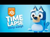 Video thumbnail for Sculpting Bluey in Blender 3D - Time Lapse