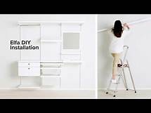 Video thumbnail for Elfa DIY Installation | The Container Store Custom Closets