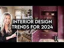 Video thumbnail for TOP 10 INTERIOR DESIGN + HOME DECOR TRENDS FOR 2024