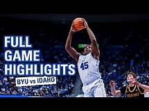 Video thumbnail for BYU Basketball vs Idaho || FULL GAME HIGHLIGHTS || November 16, 2024