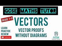 Video thumbnail for Vector Proofs Without Diagrams (New Style 2023!) | Grade 6-9 | Higher Only | GCSE Maths Revision
