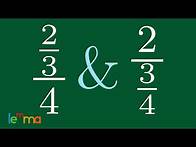 Video thumbnail for How to Simplify a Fraction over a Number and a Number over a Fraction