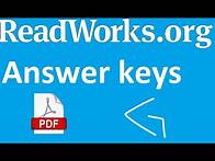 Video thumbnail for How to get ReadWorks Answer Keys for School