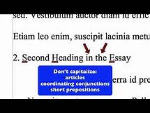 Video thumbnail for 20. Formatting MLA-Style Section Headings in OpenOffice Writer