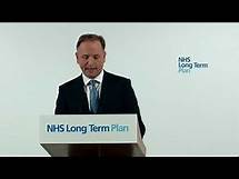 Video thumbnail for NHS England Chief Executive Simon Stevens launches the NHS Long Term Plan