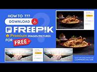 Video thumbnail for How to download freepik premium images/photos for free | Tips & Tricks