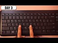 Video thumbnail for English Typing Course- DAY 3 | Free Typing Lessons | Touch Typing Course | Tech Avi