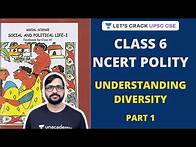 Video thumbnail for Understanding Diversity | Class 6 NCERT Polity | Part 1 | Crack UPSC CSE 2020 | Sunil Singh
