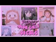 Video thumbnail for ROBLOX | Bloxburg/Royale High Aesthetic Anime Girl Decals!*with id codes*