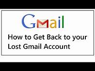 Video thumbnail for How to Get Back to your Lost Gmail Account
