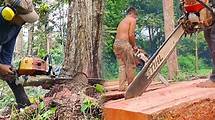 Video thumbnail for Precision Chainsaw Cuts for Beautiful Wooden Planks