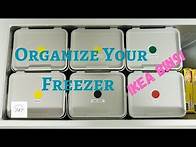 Video thumbnail for Chest Freezer Organization with IKEA Bins/Re-Edited