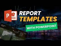 Video thumbnail for Create Beautiful Report Templates with PowerPoint