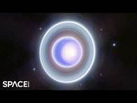 Video thumbnail for James Webb Space Telescope zooms into dazzling Uranus and its moons for the holidays - 4K