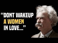 Video thumbnail for MARK TWAIN has 38 Quotations that Are Worth Listening To!