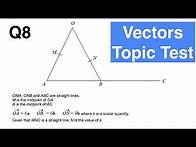Video thumbnail for Vectors Question - GCSE higher revision