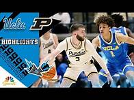 Video thumbnail for UCLA vs. No. 20 Purdue | COLLEGE BASKETBALL HIGHLIGHTS | 2/28/25 | NBC Sports